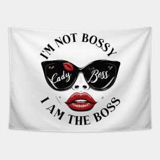 im not bossy i am the boss Tapestry