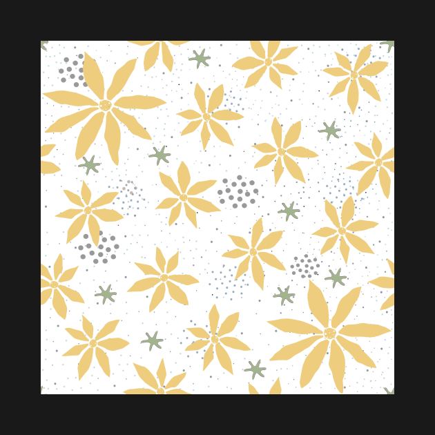 Floral Pattern by Kristina Stellar Scandinavian Land