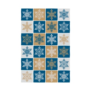 Christmas pattern with snowflakes 2 T-Shirt