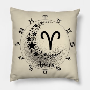 esoteric zodiac signs Pillow