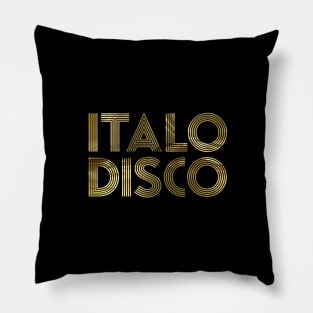 ITALO DISCO - Electronic music from the 90s pure gold collector editon Pillow