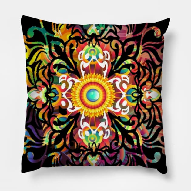 Neat Art Design Pillow by Ilham