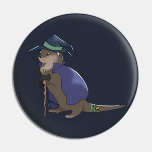 Otter Wizard Pin