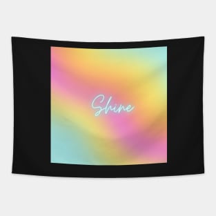 Pink Pastel Shine Tapestry