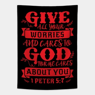 1 Peter 5:7 Tapestry