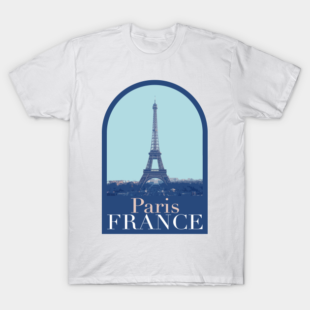 Paris France Decal - Paris France Eiffel Tower - T-Shirt | TeePublic