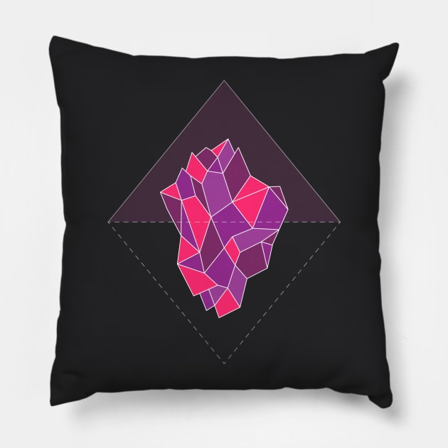 Enchanted Iceberg - Passion Pillow by slugbunny