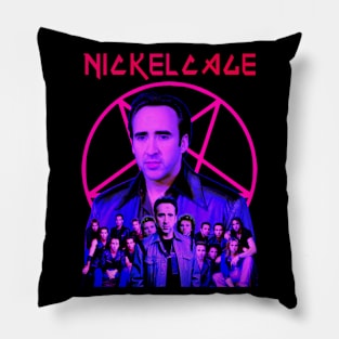 NICKELCAGE Band (Parody) Neon Pillow