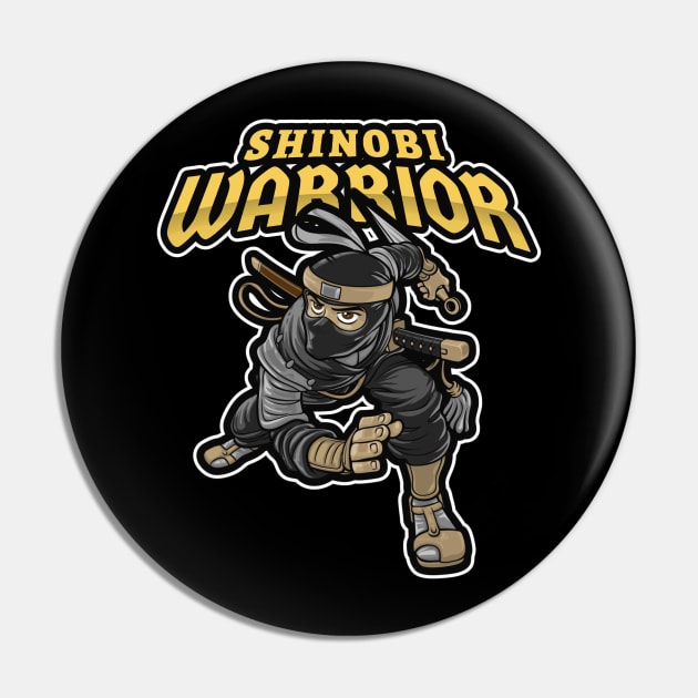 Ninja Warrior Pin by Genbu