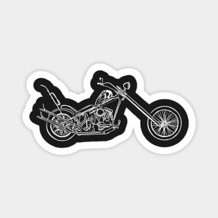 Chopper motorbike Magnet