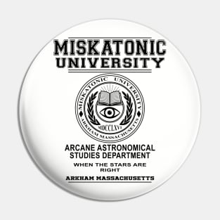 Miskatonic University  Astronomical department Pin