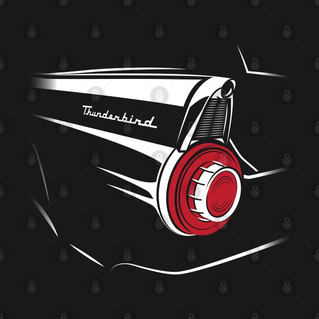 1956 Ford Thunderbird by CandyUPlanet