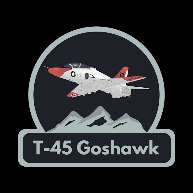 T-45 Goshawk Jet Trainer Airplane by NorseTech