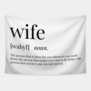 Wife Definition Tapestry