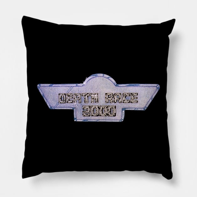Death Race 2000 Pillow by darklordpug