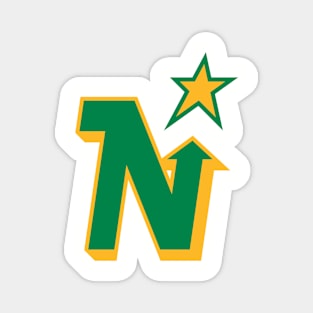 Defunct - Minnesota North Stars Hockey 1991 Magnet