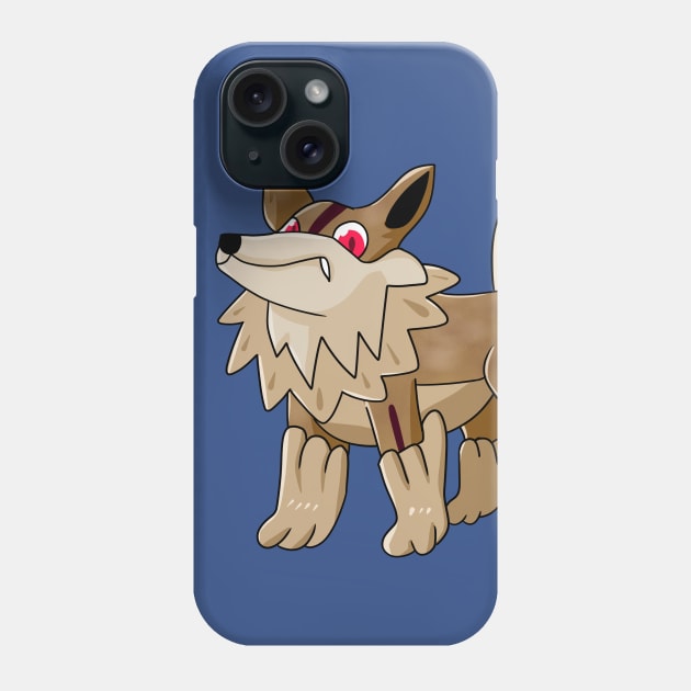 Fakemon wolf SANDGALA Phone Case by RahmanDG