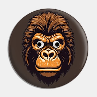 Funny Gorilla Pin