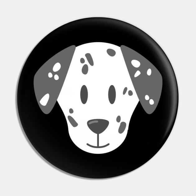 dog face Pin by Christyn Evans