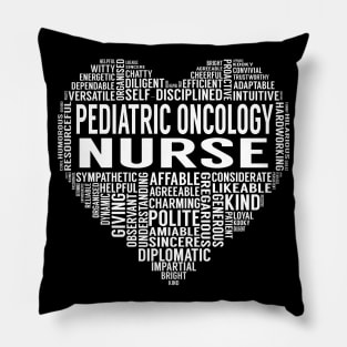 Pediatric Oncology Nurse Heart Pillow