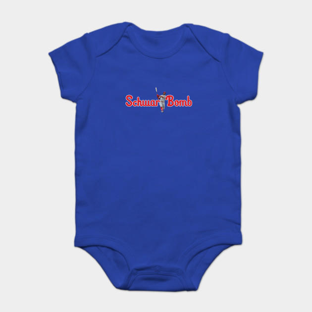 Schwarbomb, Kyle Schwarber Philadelphia Baseball Baby Bodysuit