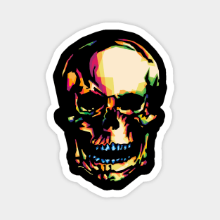 Skull In Wpap Magnet