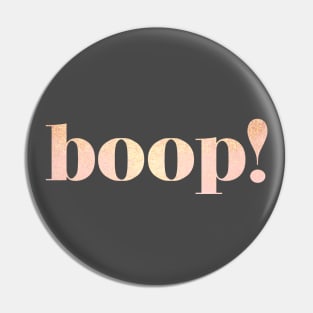 Boop! Pin