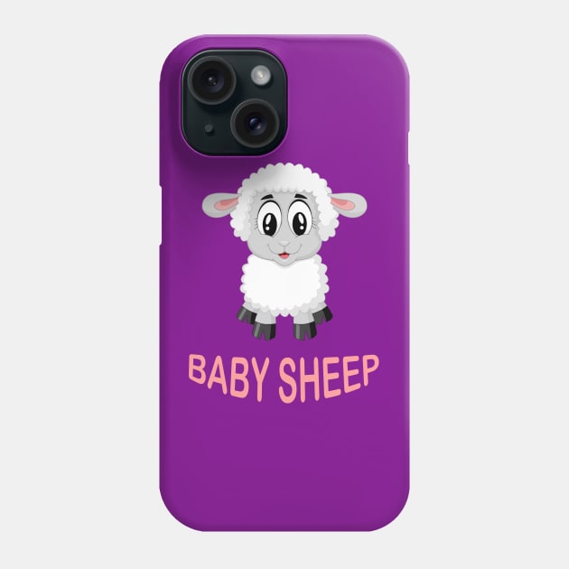 Baby sheep Phone Case by KhalidArt