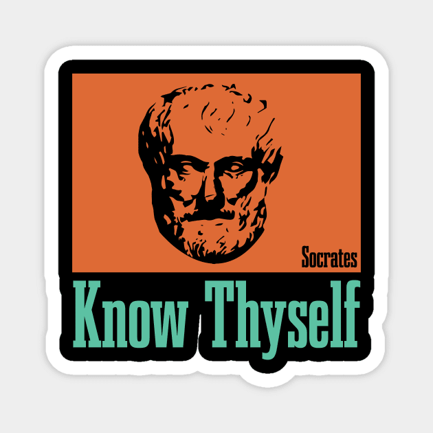 Know Thyself Magnet by passivemoth