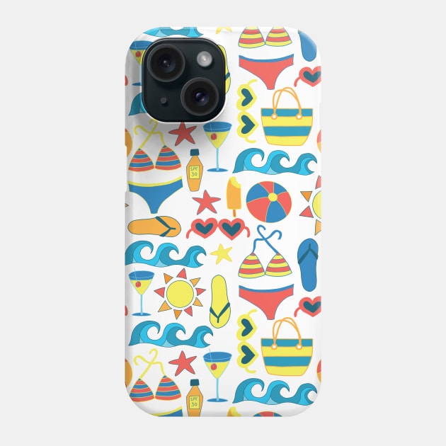 Summer Fun Phone Case by Sandra Hutter Designs