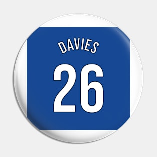 Davies 26 Home Kit - 22/23 Season Pin