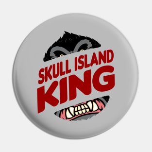 Giant Gorilla Monster Movie Logo Parody Pin