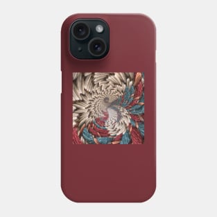 Spinning Spiraling Textures and Threads Phone Case