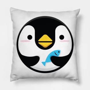 Bibipew the gaming penguin Pillow