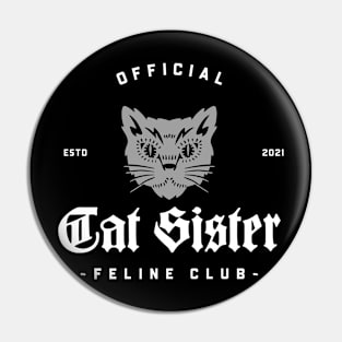 cat sister Pin