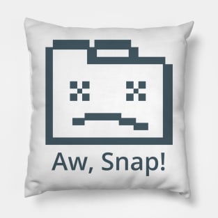 Aw, Snap! Pillow