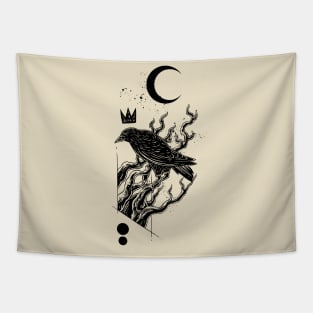 King Crow Tapestry