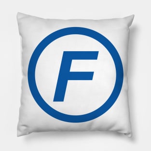 Fantastic 4 Logo F Pillow