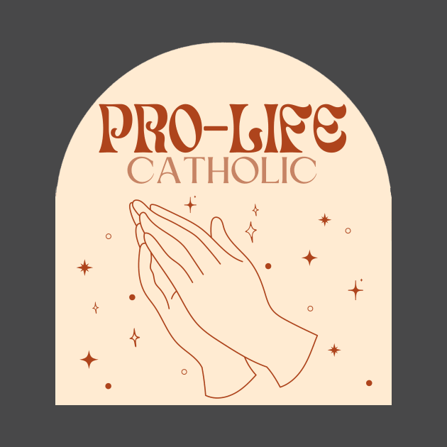 pro-life Catholic trendy neutral boho aesthetic- march for life by opptop