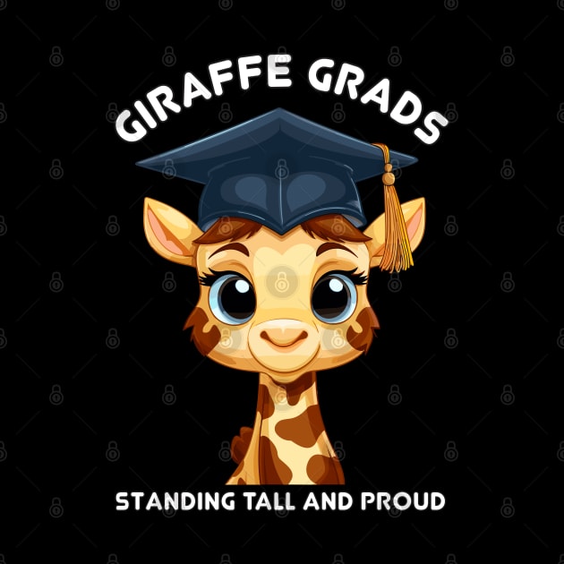 Funny quote of graduation giraffe by Yopi