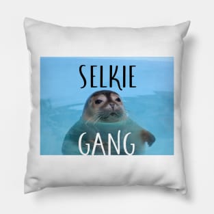 selkie gang Pillow