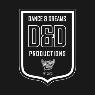 Dance & Dreams Productions Crest T Black Large T-Shirt