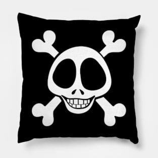 Pirate Skull Design - Smiling Death Pillow