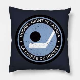 Retro Hockey Night in Canada - Rough Pillow