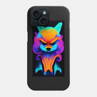 Smirking Fox - Psychedelic Phone Case