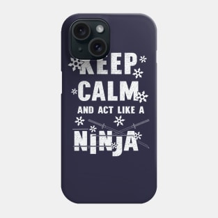 Ninja action Phone Case