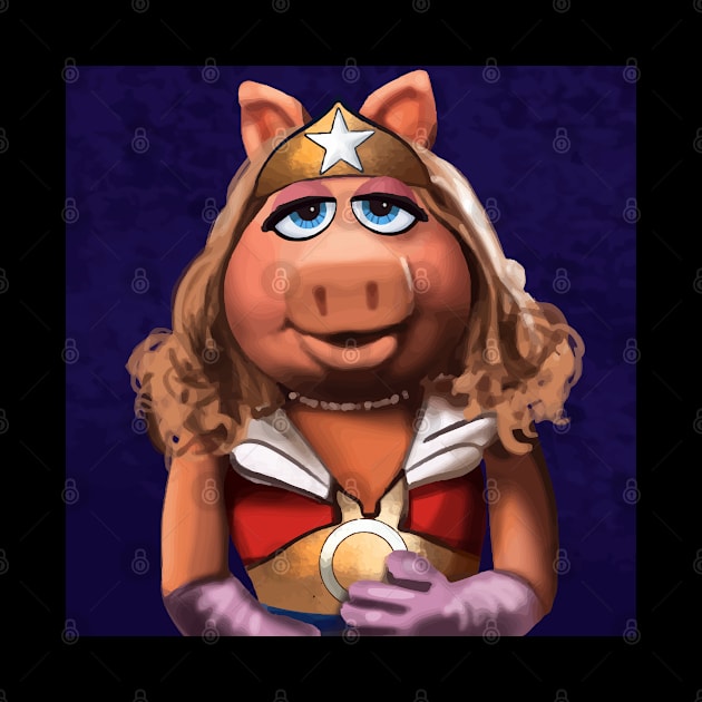 Miss Piggy Wonder by AllWellia