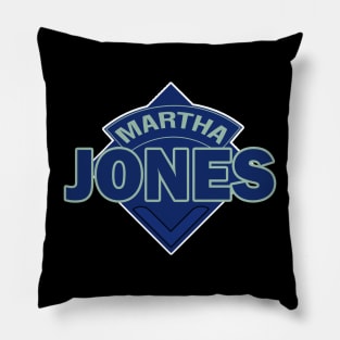 Martha Jones COMPANION - Doctor Who Style Logo Pillow