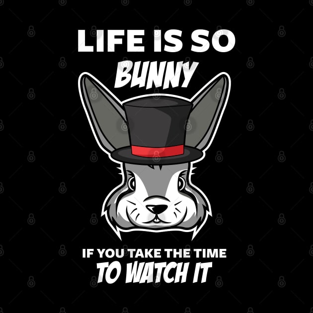 BUNNY FUNNY POSTER by beanbeardy