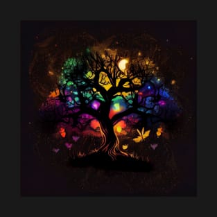 The Mystical Tree of Life in a Magic World T-Shirt
